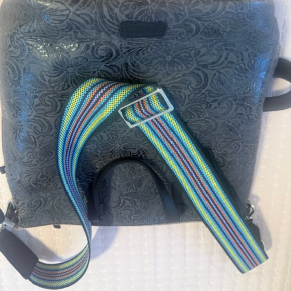 Consuela Charcoal (Black) Steely Sling Bag - Picture 4 of 10